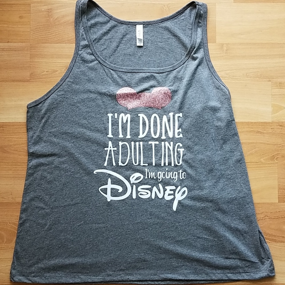 Disney Glitter Tank Top